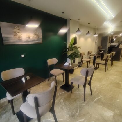 Professional meeting room inside Inspire Workspace & Café in Egypt