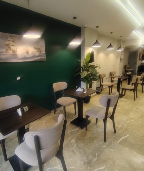 Professional meeting room inside Inspire Workspace & Café in Egypt